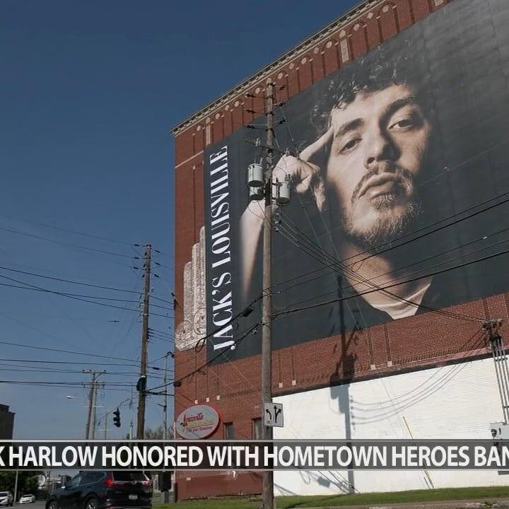 'Jack's Louisville' | Rapper Jack Harlow honored with Hometown Heroes banner